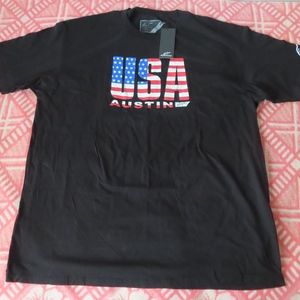 Alpinestars Astars Circuits Casual Tee T-Shirt - Black / USA Austin 2XL NWT
